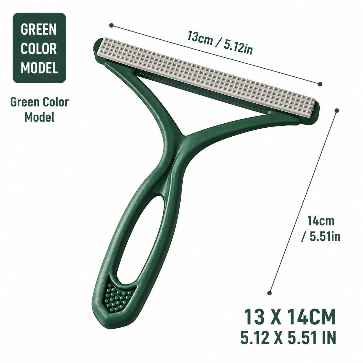 Reusable Pet Hair Remover Brush（Short version）