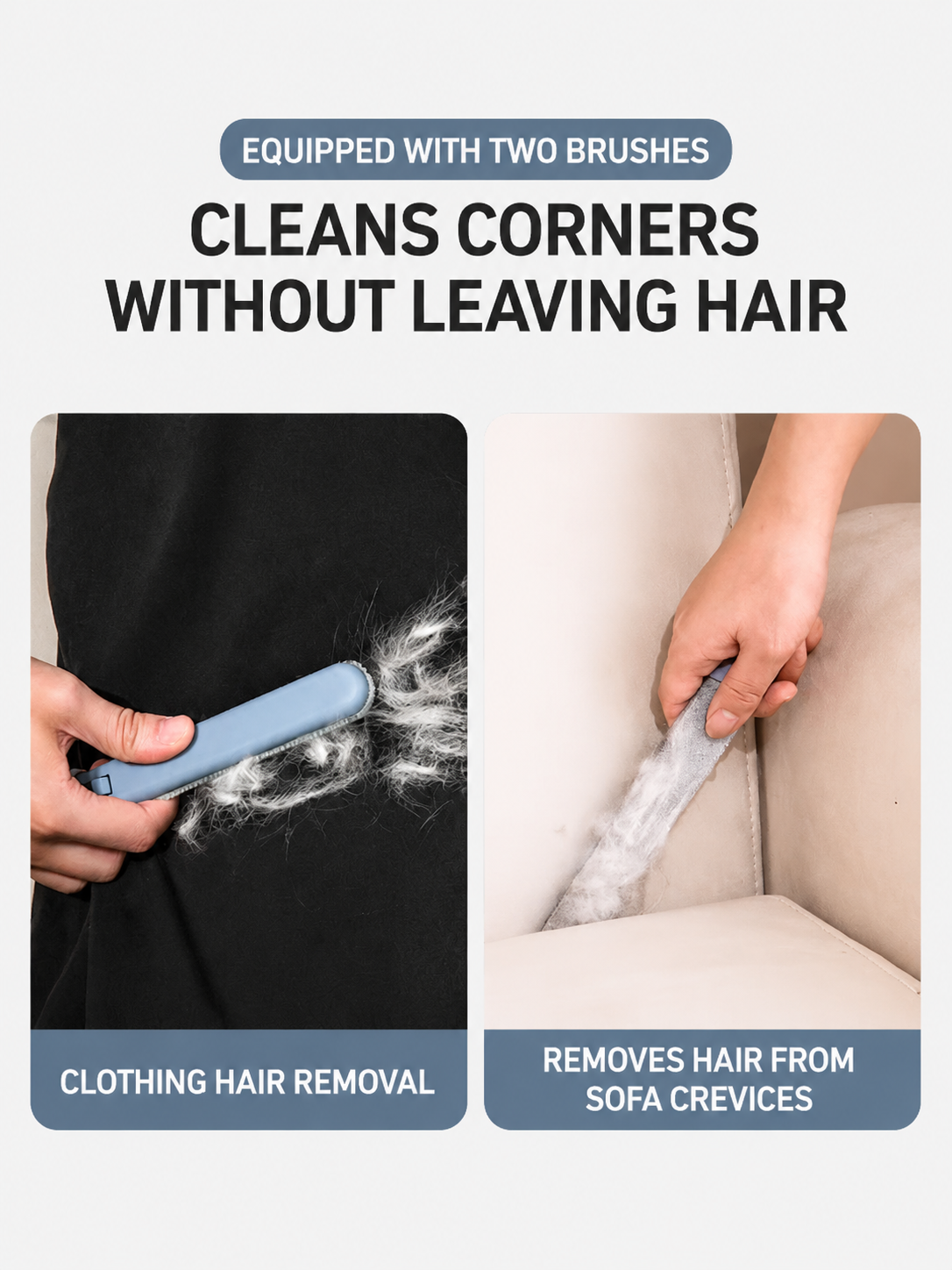 Reusable Pet Hair Remover Brush（Long version）