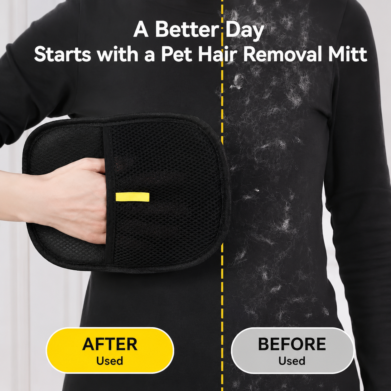Electrostatic Pet Hair Removal Glove