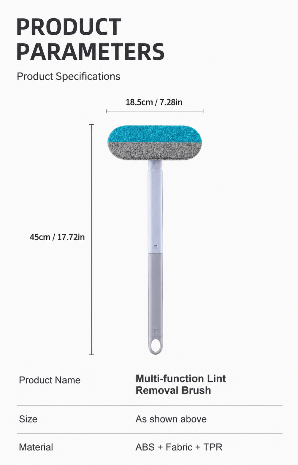 Reusable Pet Hair Remover Brush（Long version）