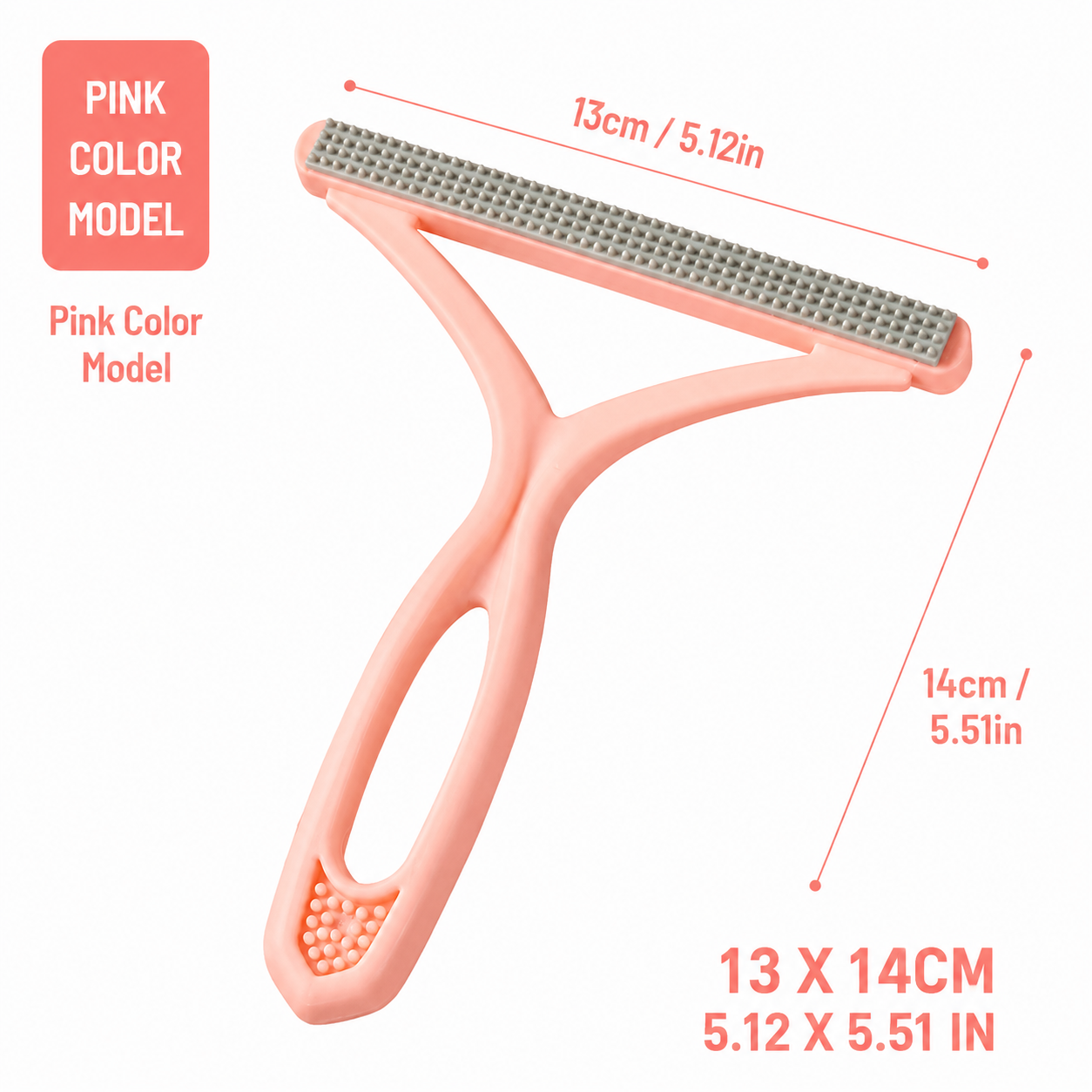 Reusable Pet Hair Remover Brush（Short version）