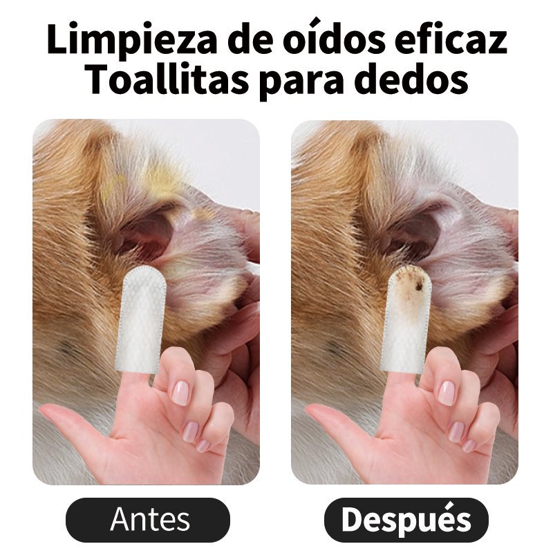 Pet Ear Cleaning Finger Glove