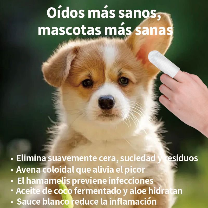 Pet Ear Cleaning Finger Glove